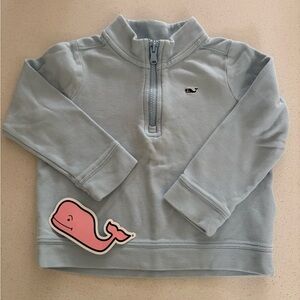 Vineyard Vines Light Blue Zip-Up
